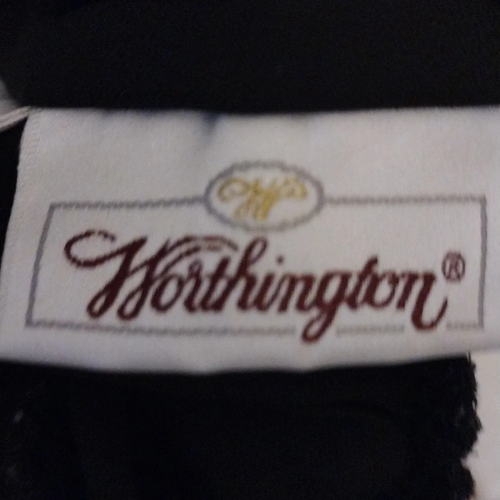 𝅺worthington Black dressy long skirt - Picture 6 of 7